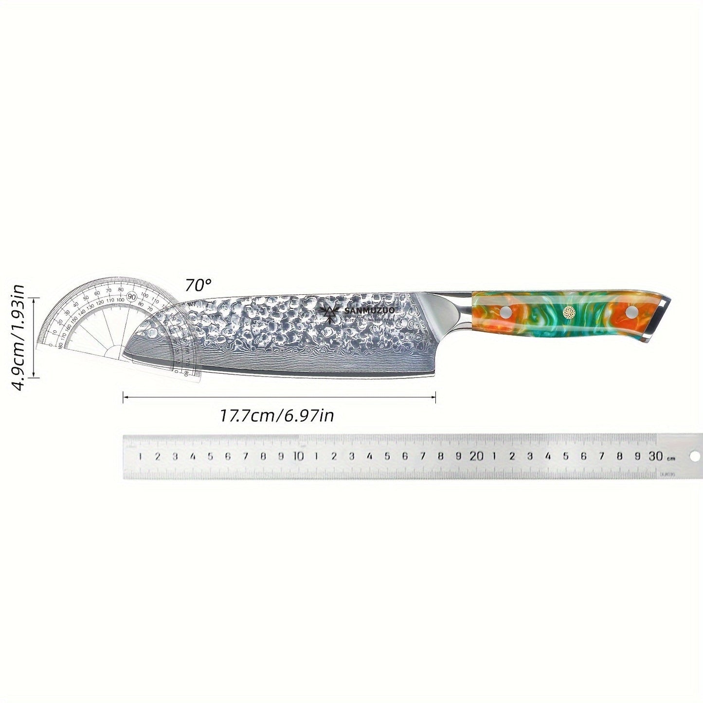Couteau Santoku – Série YAO Lame Du Chef
