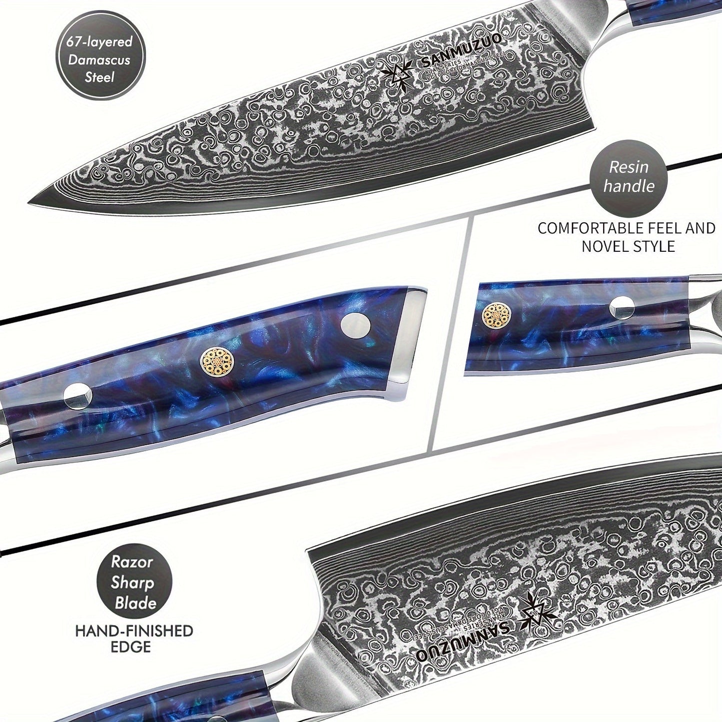 Couteau de Chef – Série Xuan Lame Du Chef