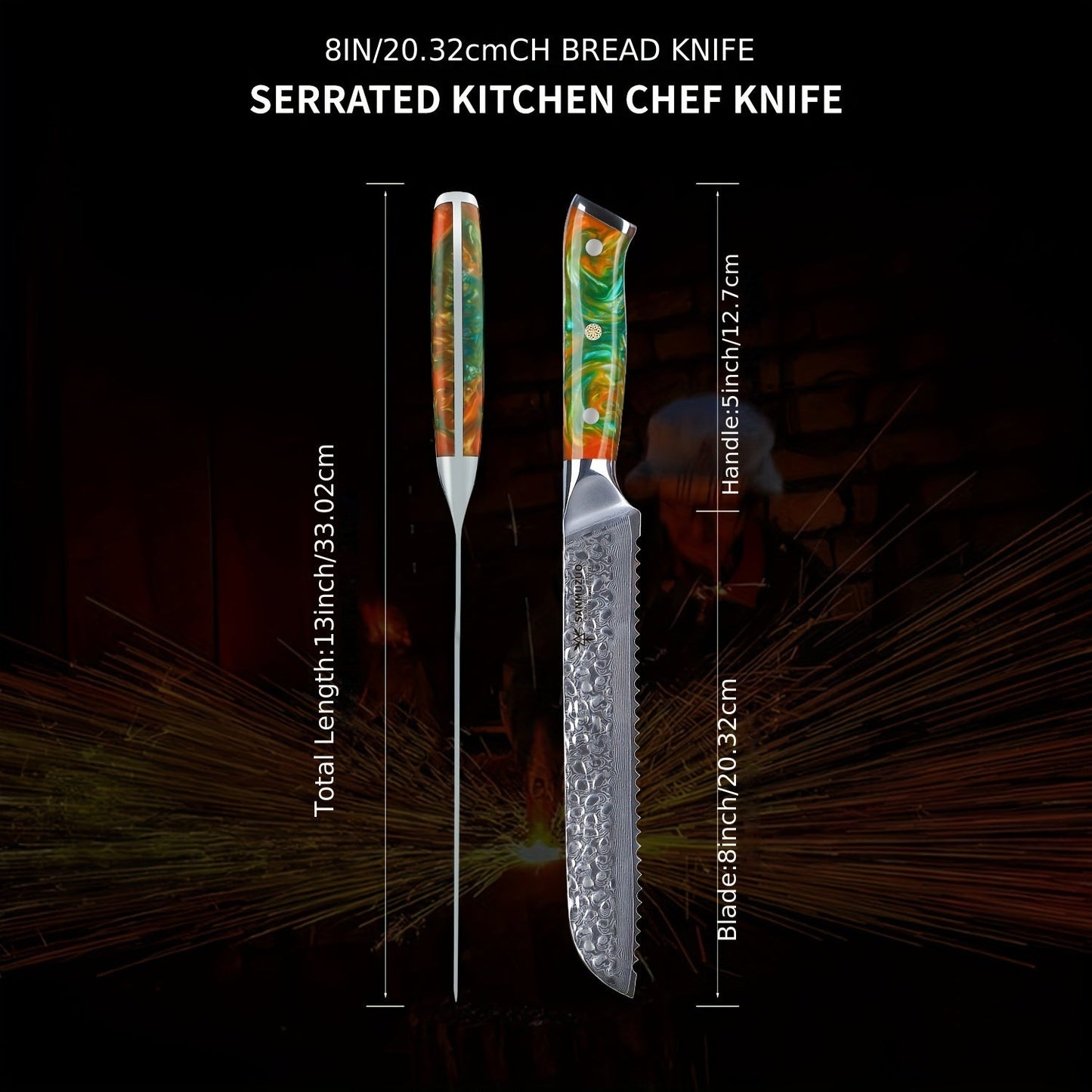 Couteau à Pain – Série YAO Lame Du Chef