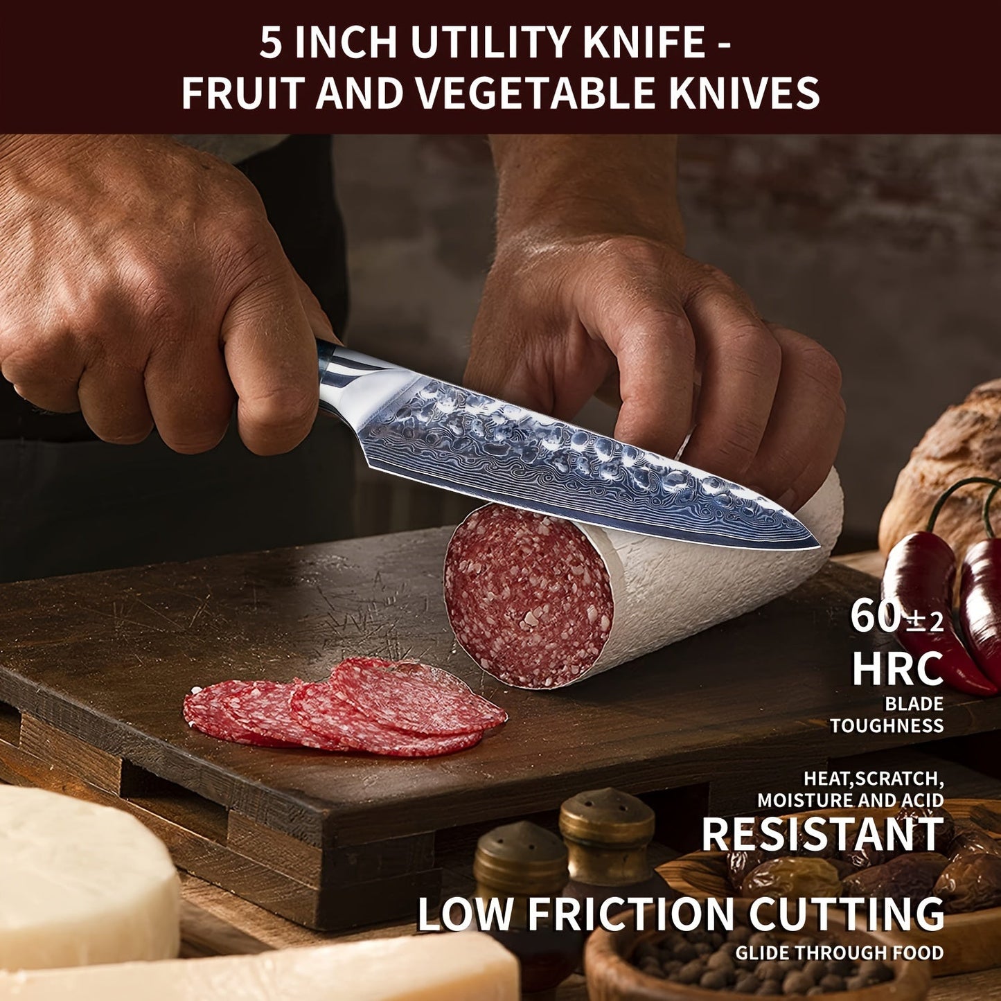 Couteau Utilitaire – Série YAO Lame Du Chef