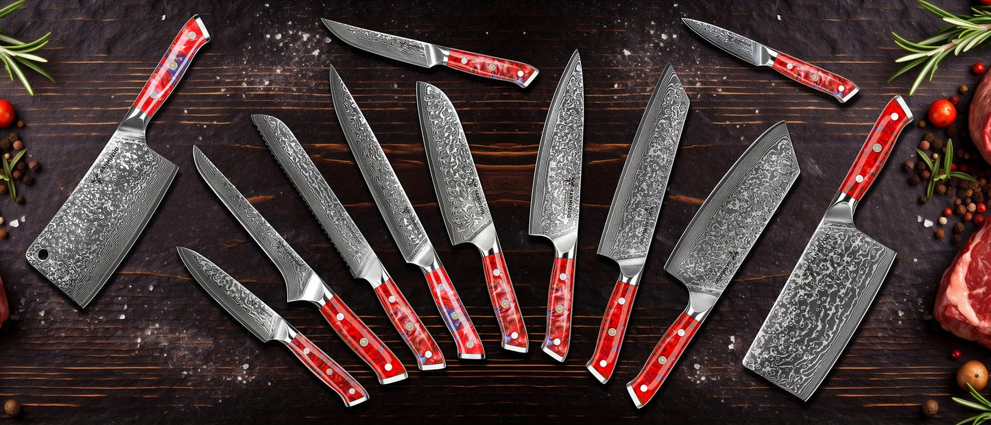 Couteau Nakiri – Série XUAN Lame Du Chef