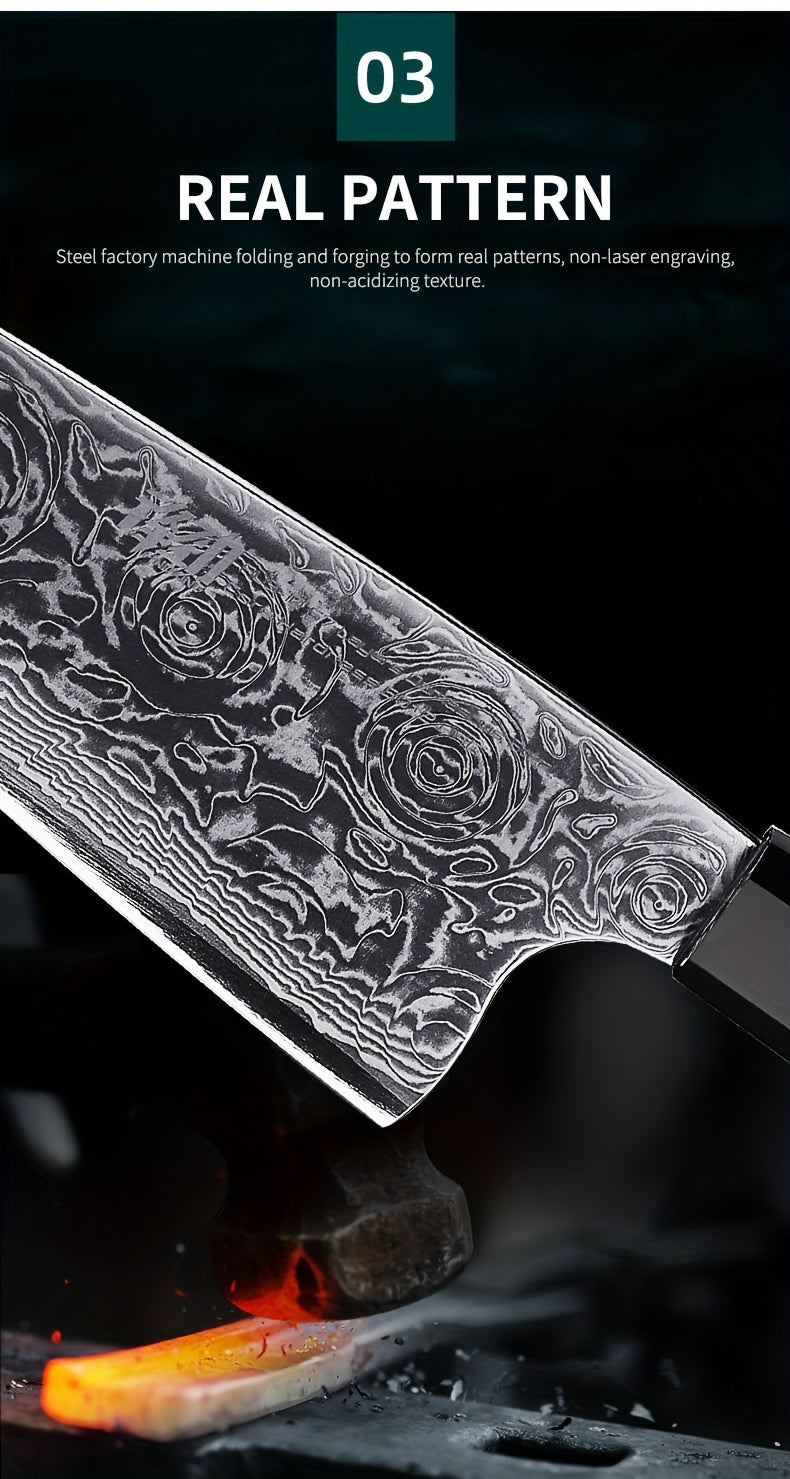 Couteau de Chef Gyuto Lame Du Chef