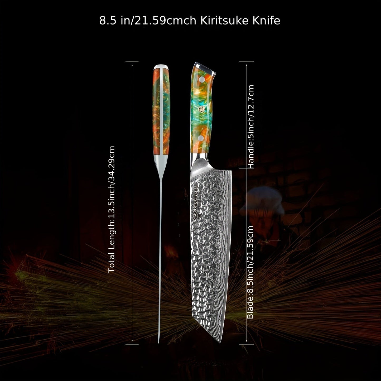 Couteau Kiritsuke – Série YAO Lame Du Chef
