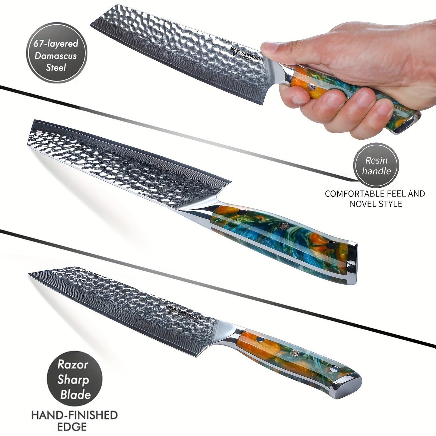Couteau Kiritsuke – Série YAO Lame Du Chef