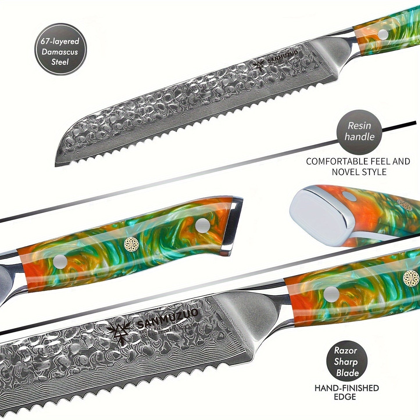 Couteau à Pain – Série YAO Lame Du Chef