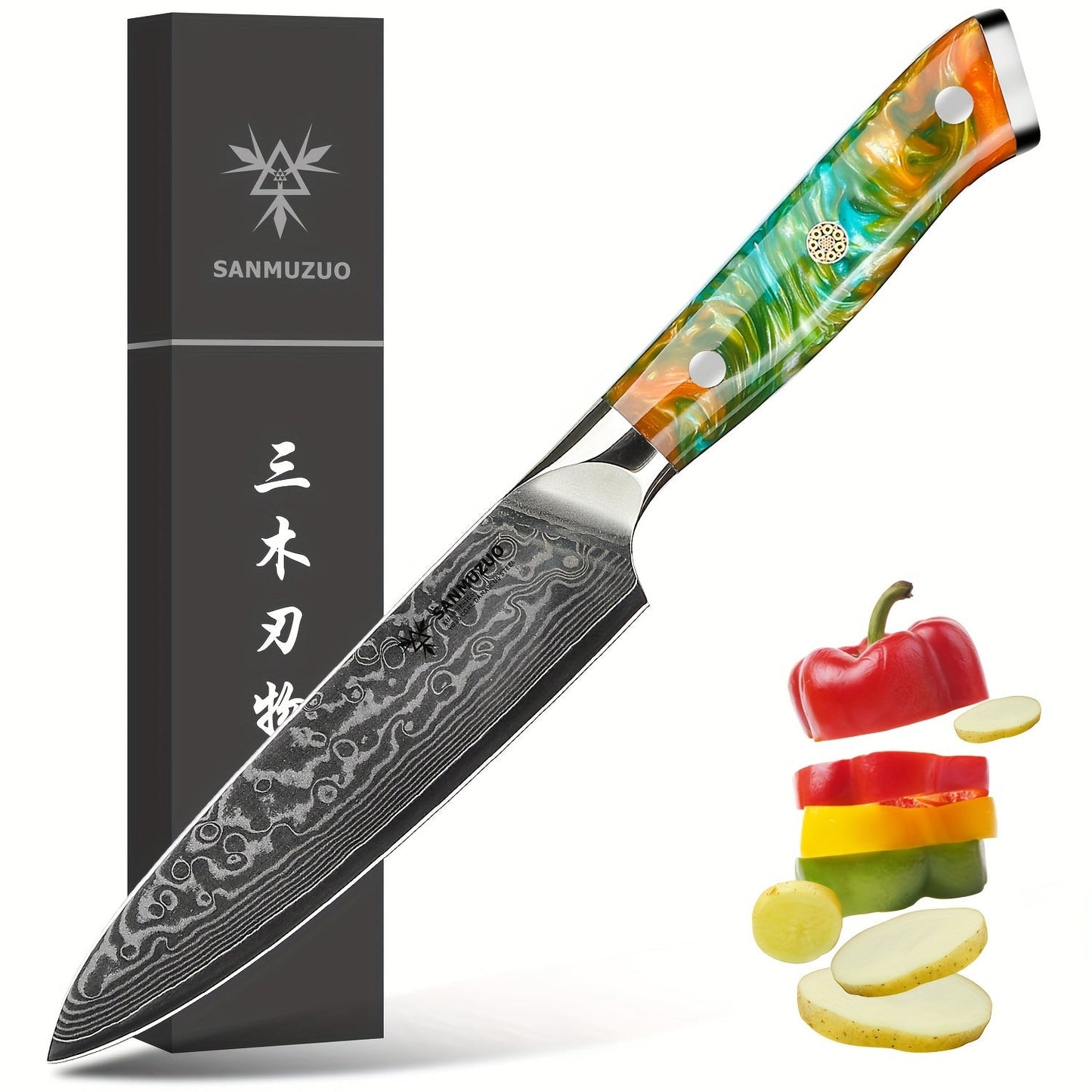 Couteau Utilitaire – Série Xuan Lame Du Chef
