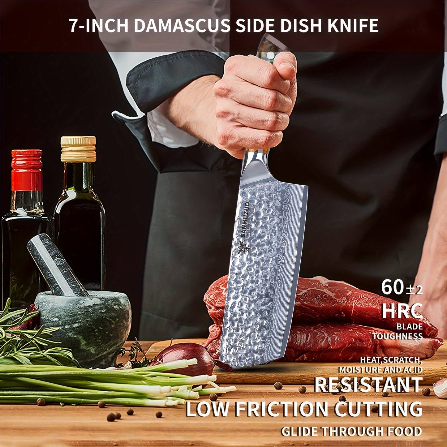 Couteau Nakiri – Série YAO Lame Du Chef