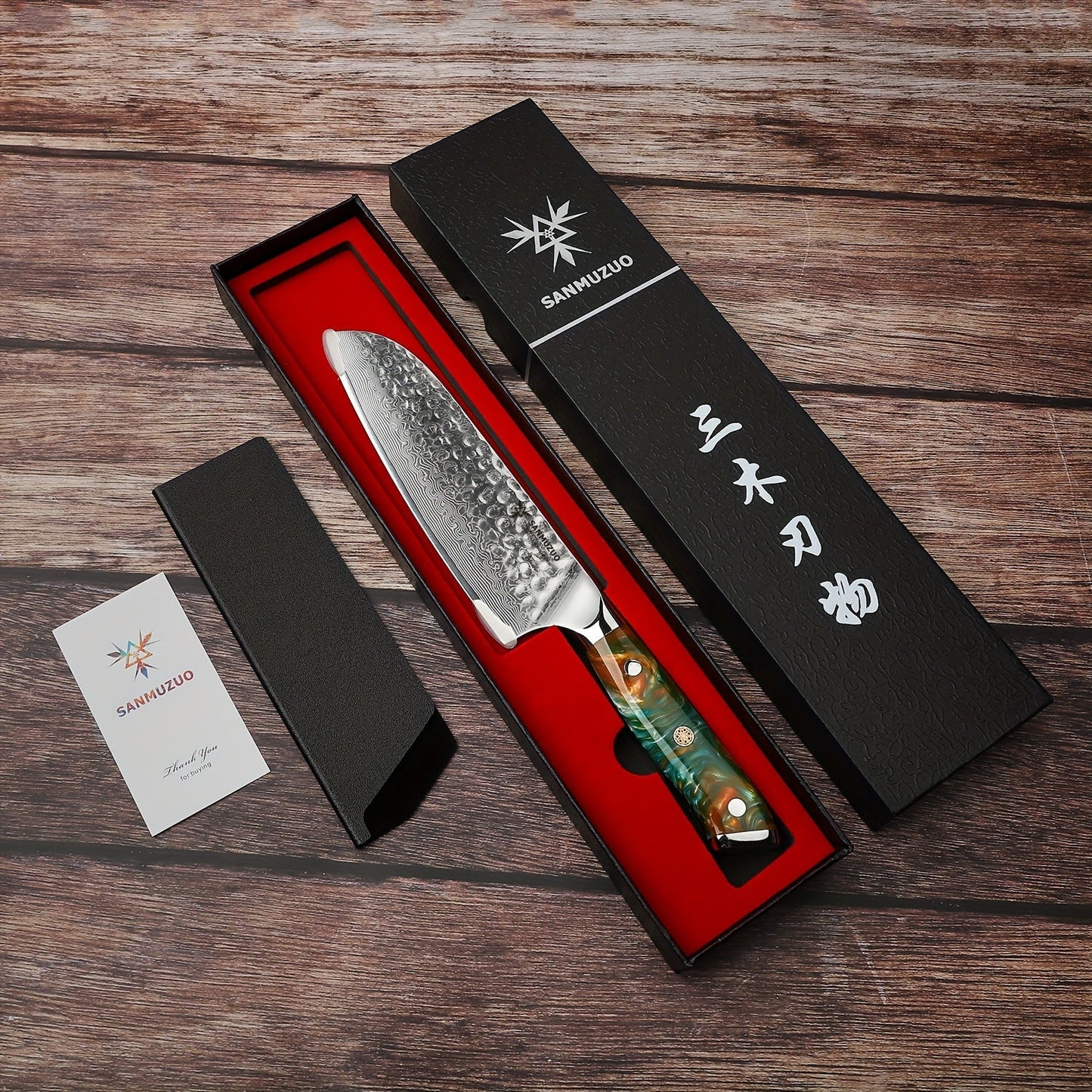 Couteau Santoku – Série YAO Lame Du Chef