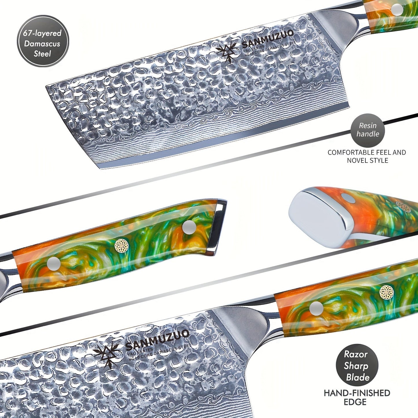 Couteau Nakiri – Série YAO Lame Du Chef