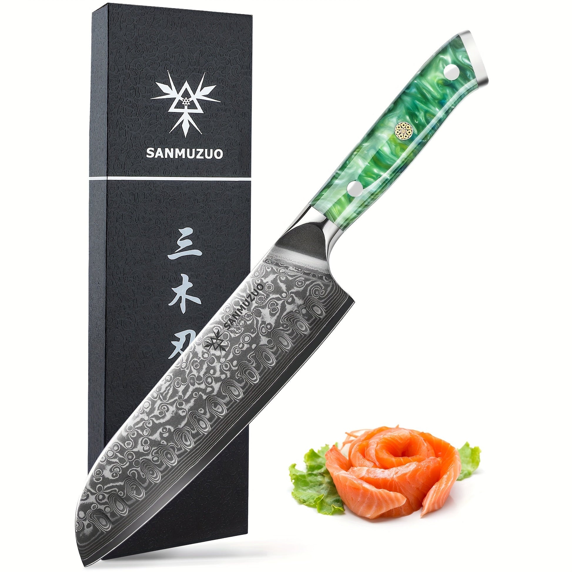 Couteau Santoku – Série Xuan Lame Du Chef