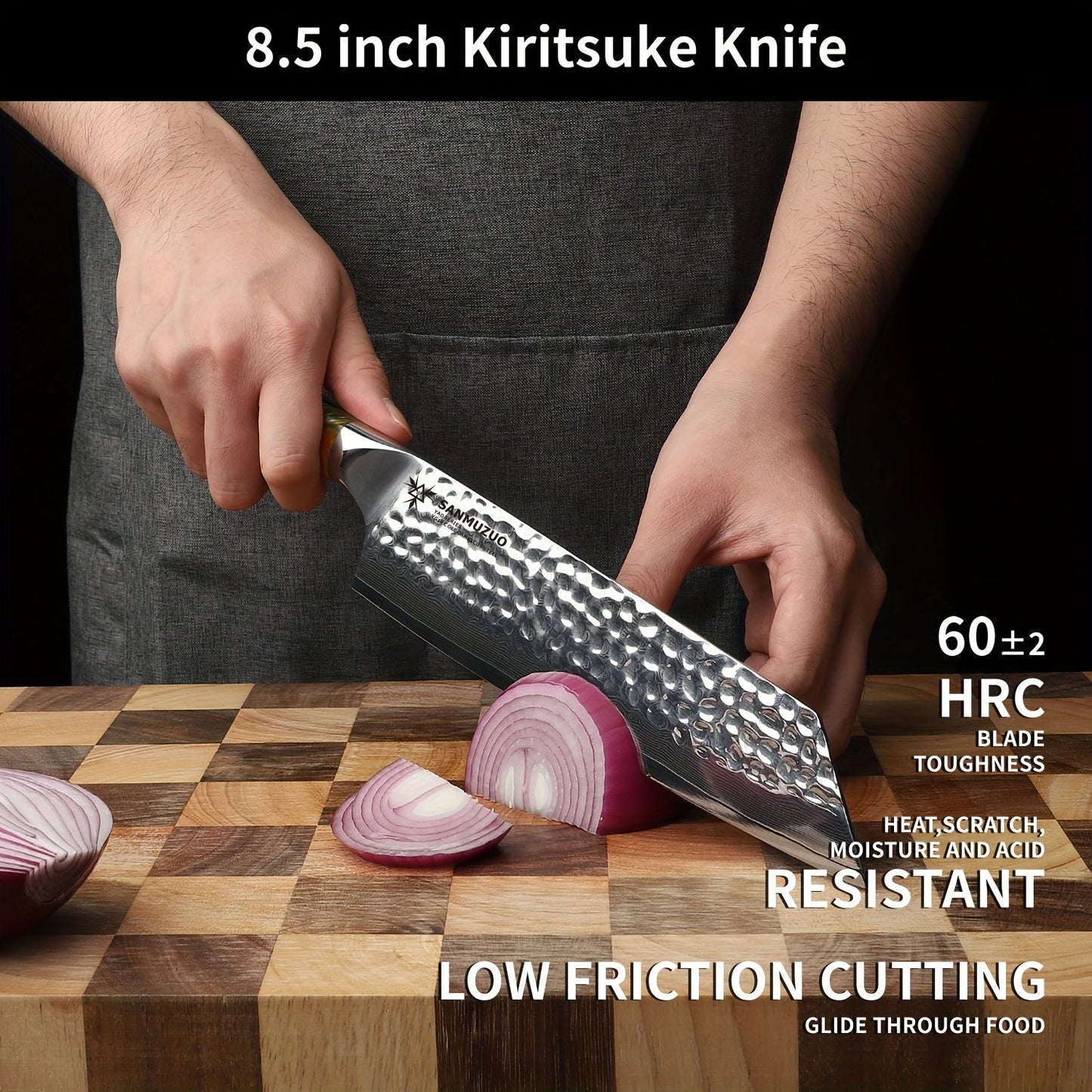Couteau Kiritsuke – Série YAO Lame Du Chef