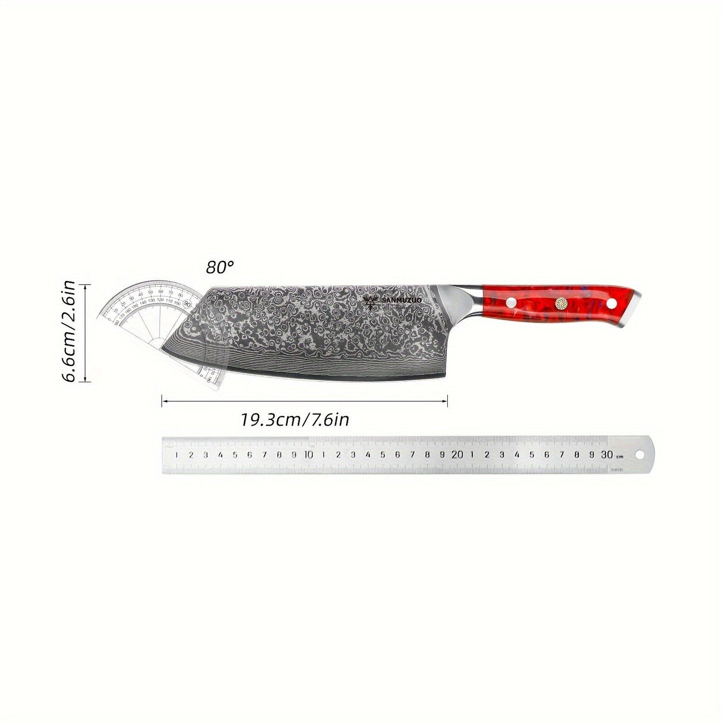 Couteau Nakiri – Série XUAN Lame Du Chef