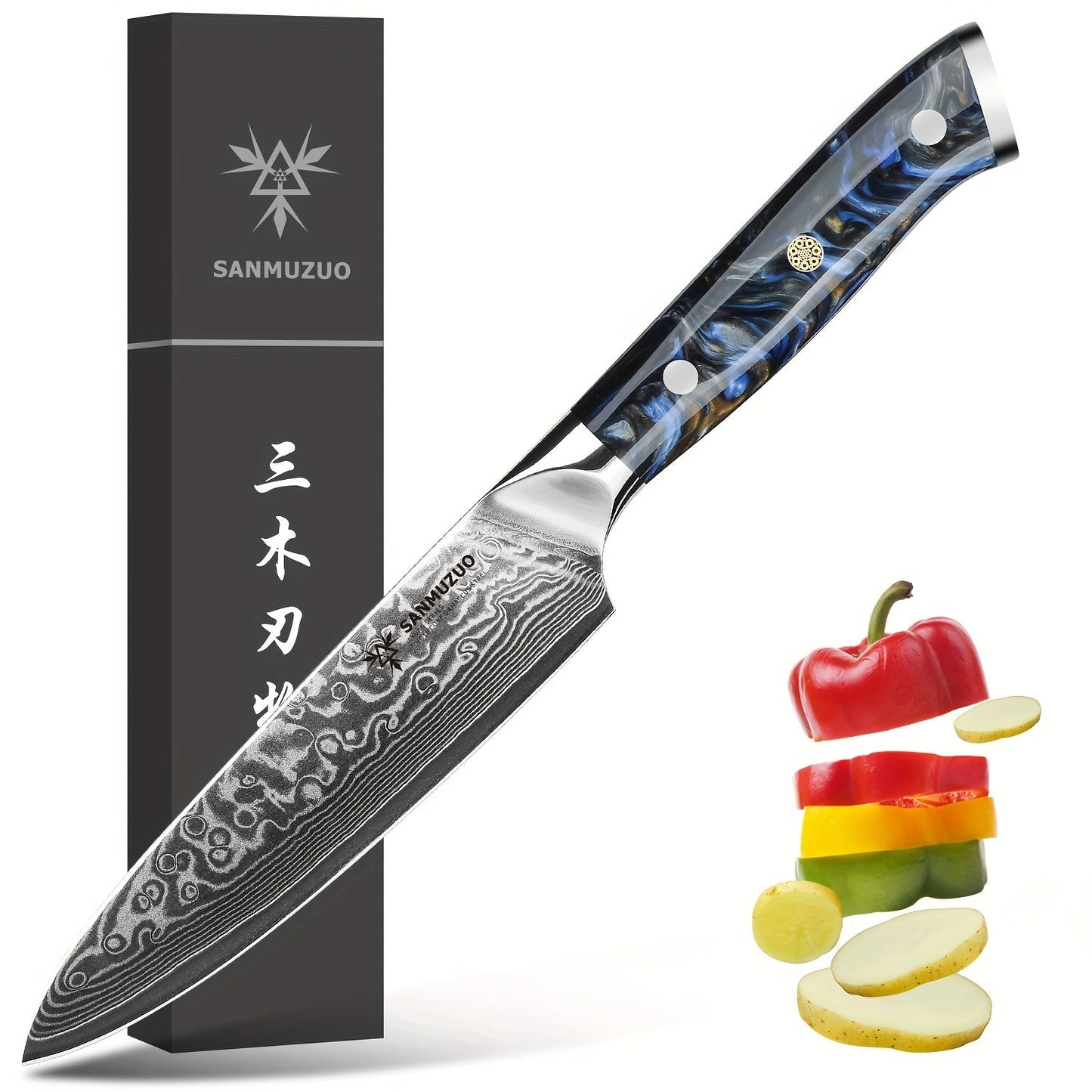 Couteau Utilitaire – Série Xuan Lame Du Chef