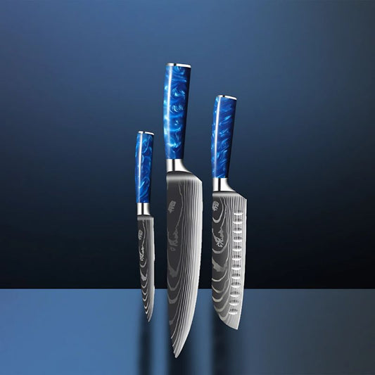 Set de 3 couteaux japonais – Chef Raikō Meikyū