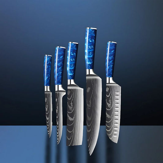 Set de 5 couteaux japonais – Chef Raikō Meikyū
