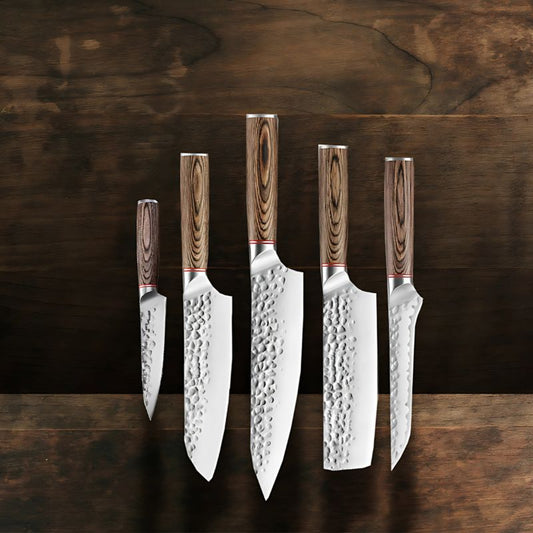 Set de 5 couteaux japonais – Chef Raikō Hōnami