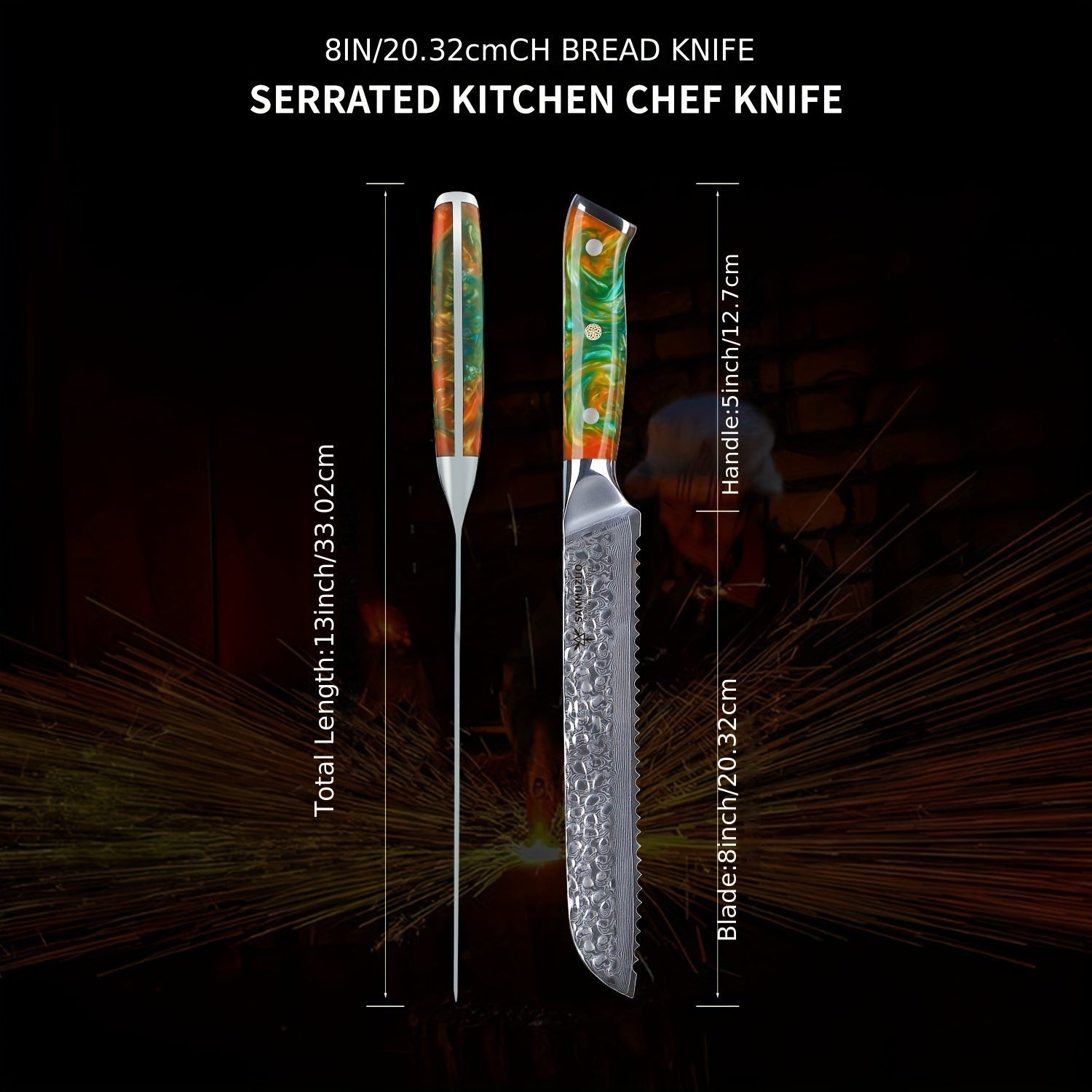 Couteau à Pain – Série YAO Lame Du Chef