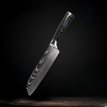 Set de 5 couteaux japonais – Chef Raikō Aokumo