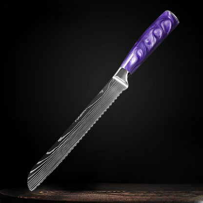 Set de 10 couteaux japonais – Chef Raikō Ayame